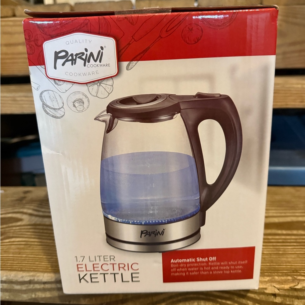 Electric Kettle with Blue LED - Picture 2 of 3